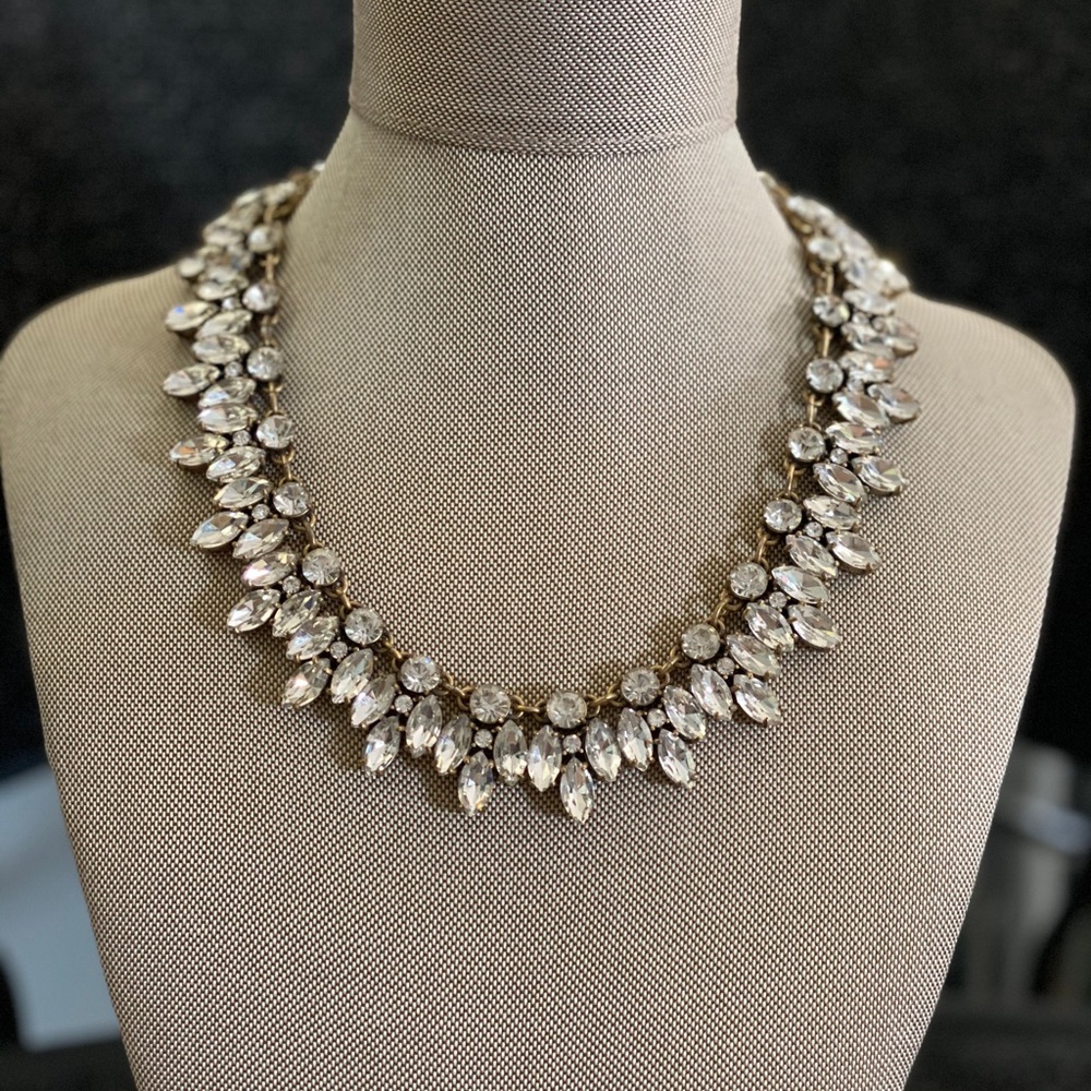 J. Crew Rhinestone Necklace
